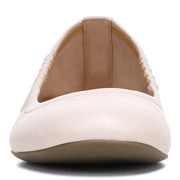 Vionic Flats Ireland - Alexa Flat Beige - Womens Shoes On Sale | CHINT-0634